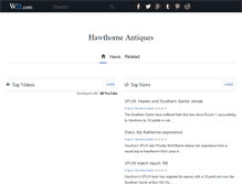 Tablet Screenshot of hawthorneantiques.com
